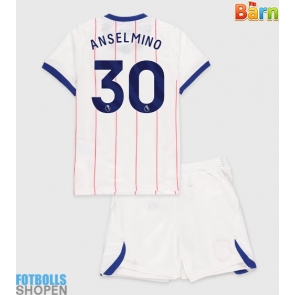 Billiga Chelsea Aaron Anselmino #30 Tredjeställ Barn 2026-27 Kortärmad (+ Korta byxor)